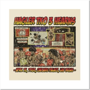 RETRO STYLE - HAGLER TKO 3 HEARNS Posters and Art